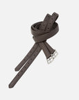 Steigbügelriemen Gladiator aus antiallergenem Secu-Material in Braun, 25 mm breit