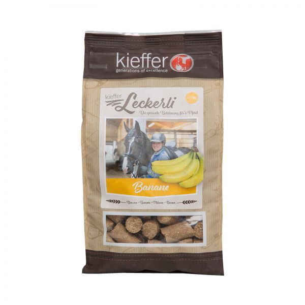 Kieffer Leckerli mit Bananen-Geschmack