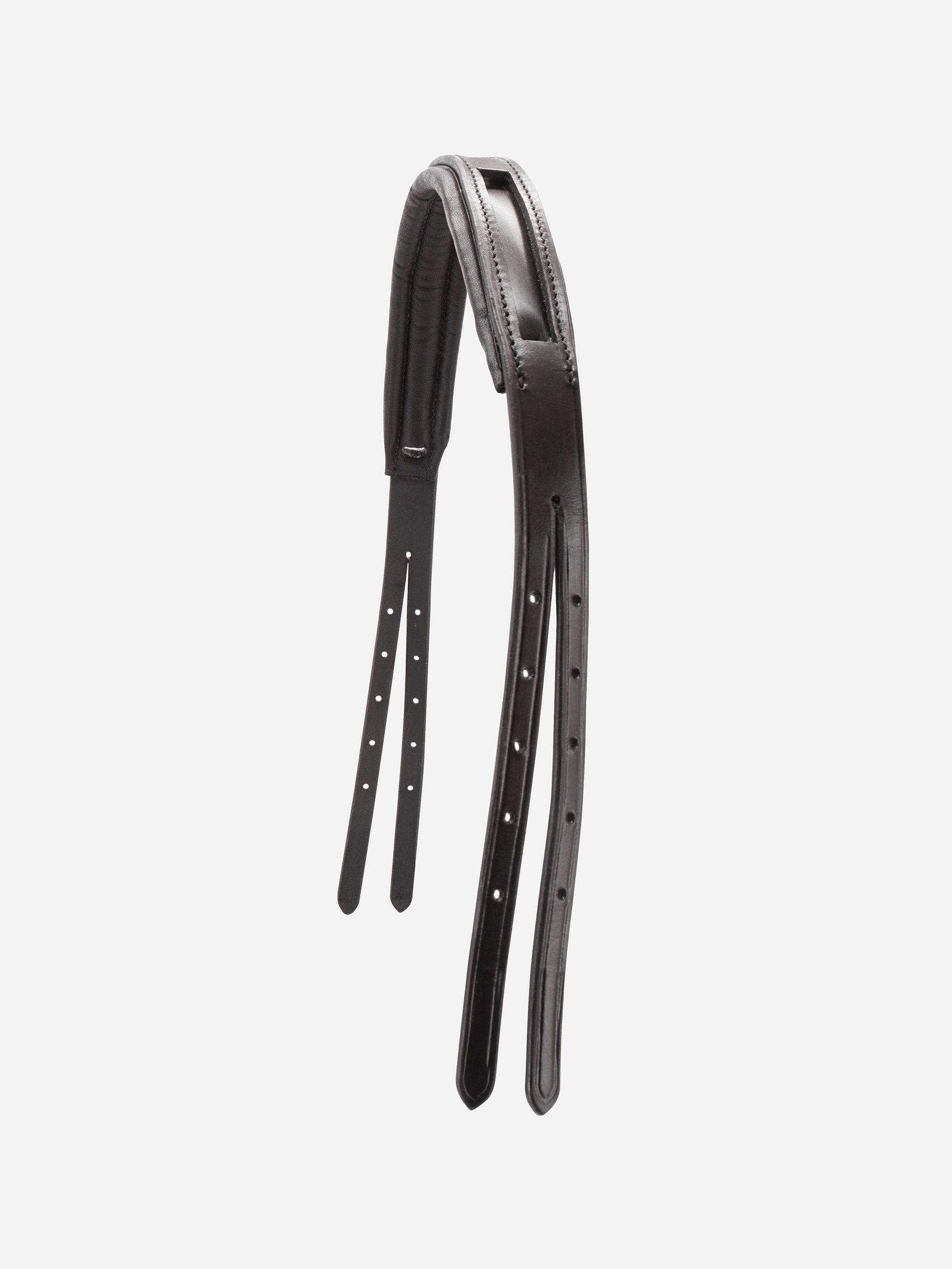 Kopfstück Anja Beran in Braun mit zwei Strippen