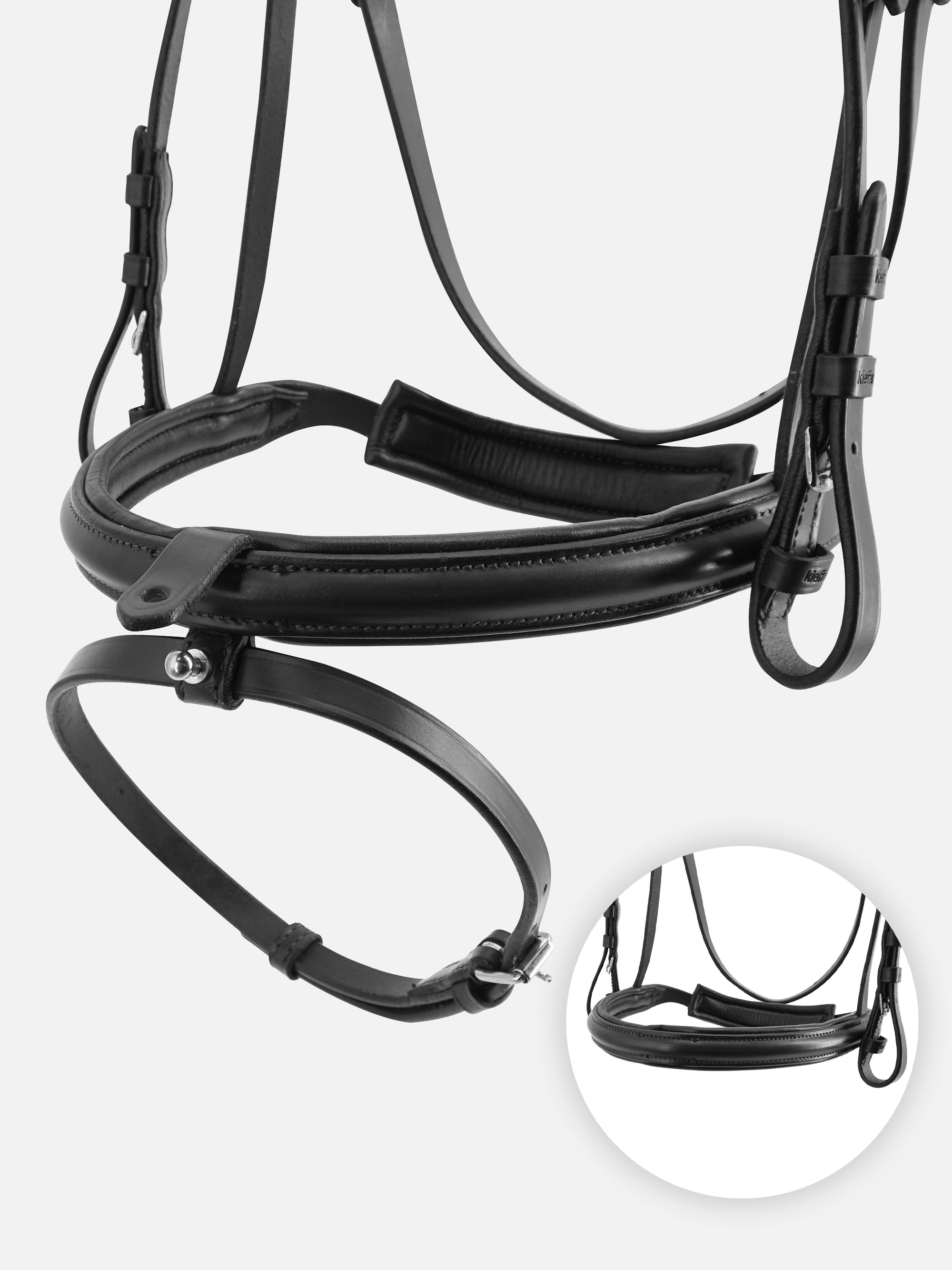 Detailfoto Trense Anja Beran: spurlos abnehmbarer Sperrriemen