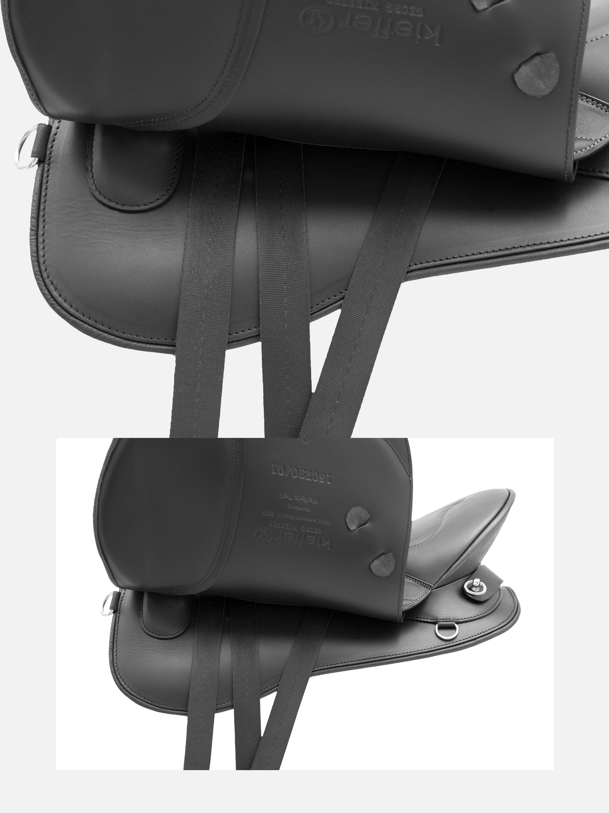 Blick unter das Sattelblatt von Wanderreitsattel Kieffer´s Trail