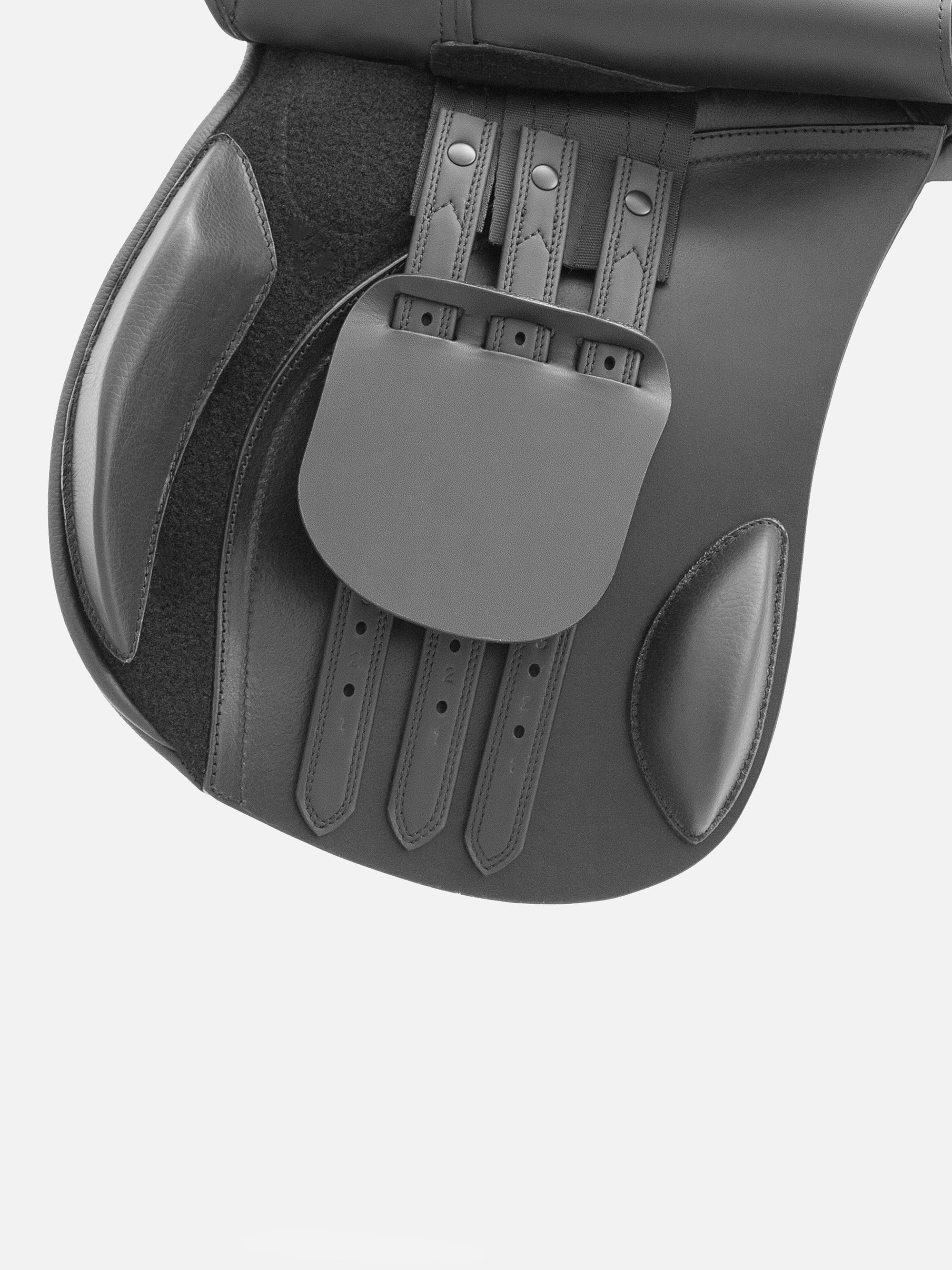 Blick unter das Sattelblatt von Vielseitigkeitssattel Passion Two