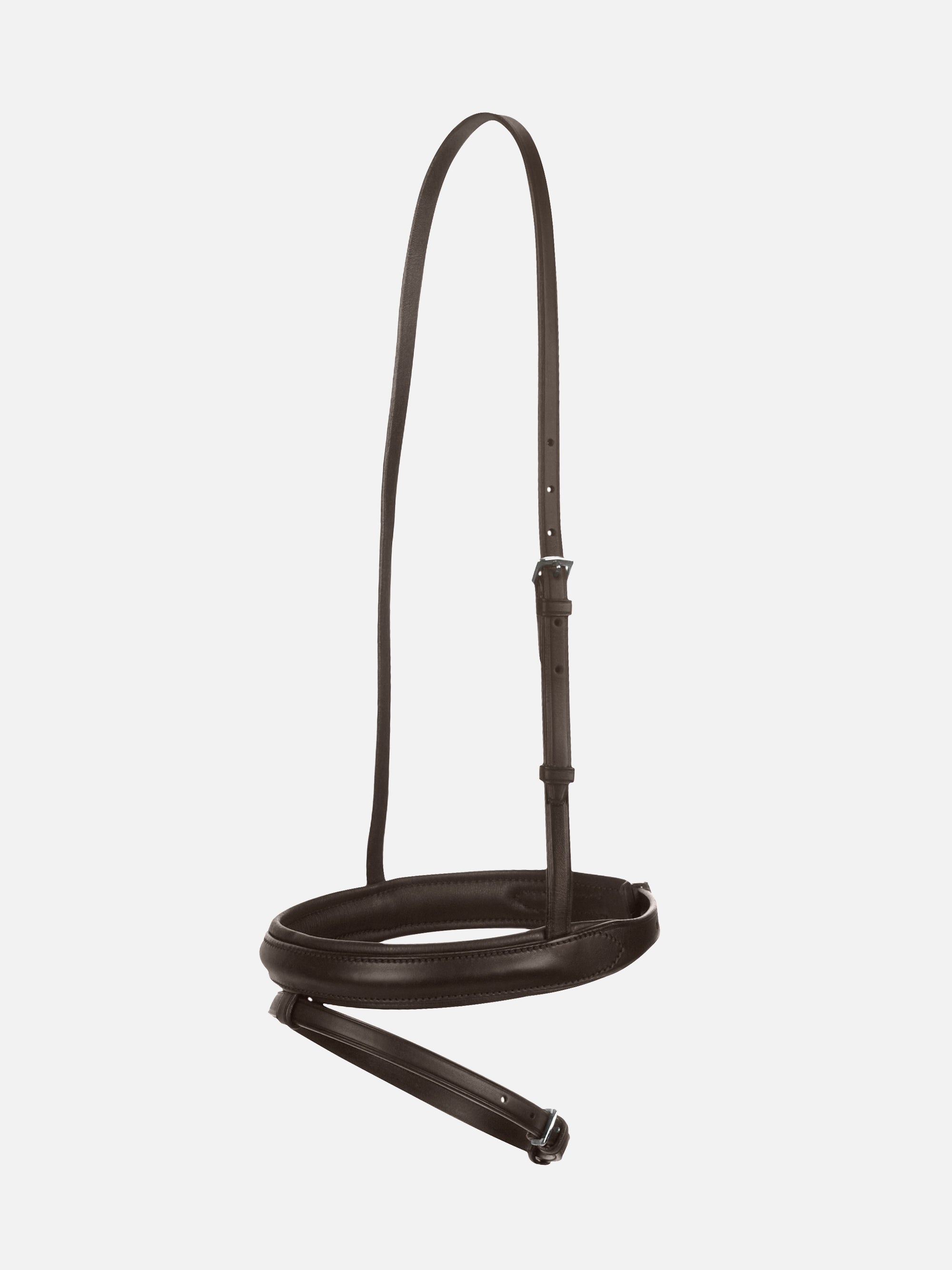 Englisch kombiniertes Reithalfter Belinda in Brown mit Chrombeschlägen