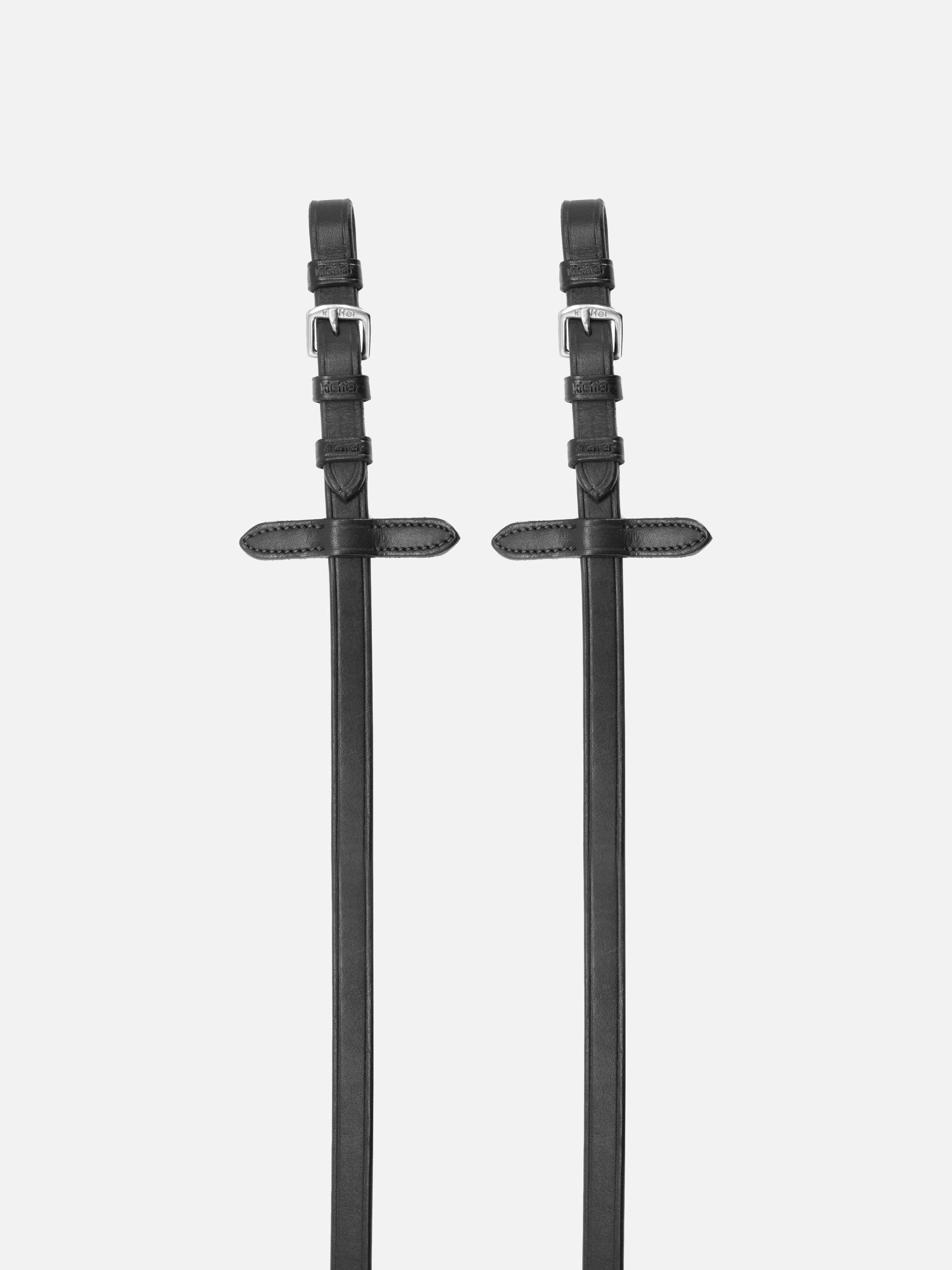 Detailfoto Gurtzügel Kieffer Ultrasoft® in Schwarz mit Chrombeschlägen