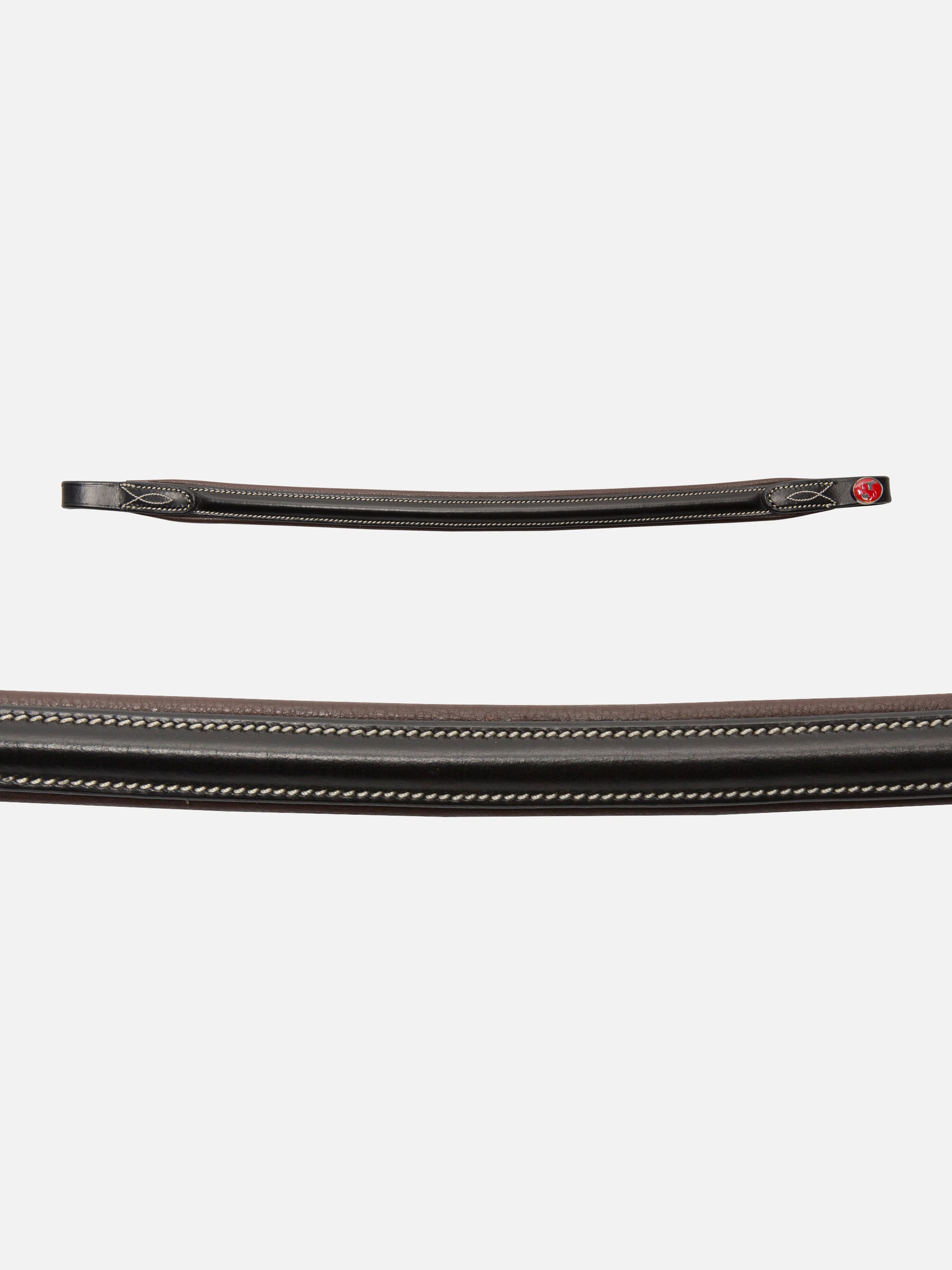 Detailfoto des Stirnbands von Trense Vera