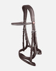 Trense Kieffer Ultrasoft® Tara in Braun mit Chrombeschlägen