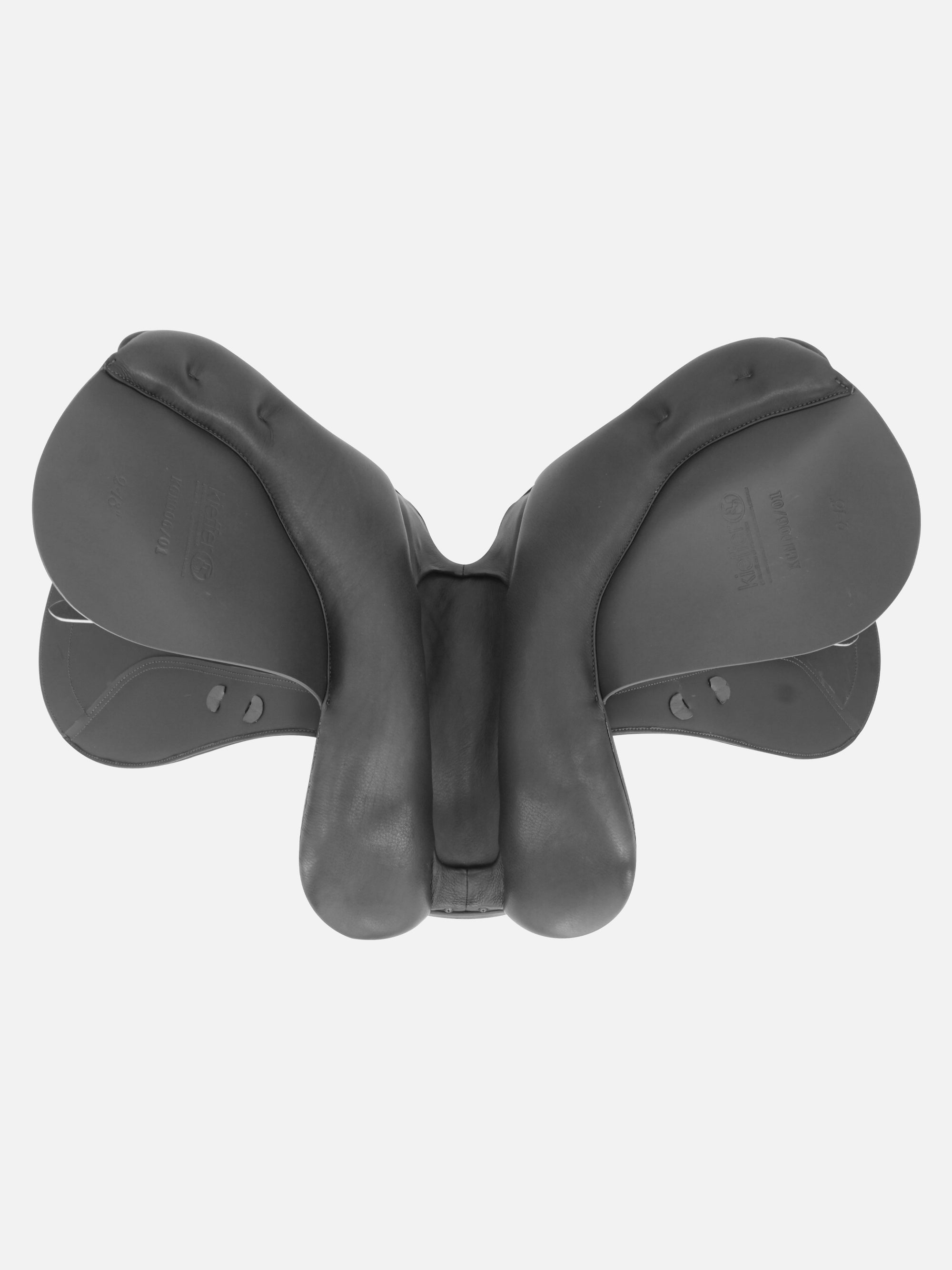 Vielseitigkeitssattel Aachen in Schwarz, Sattelkissen von unten