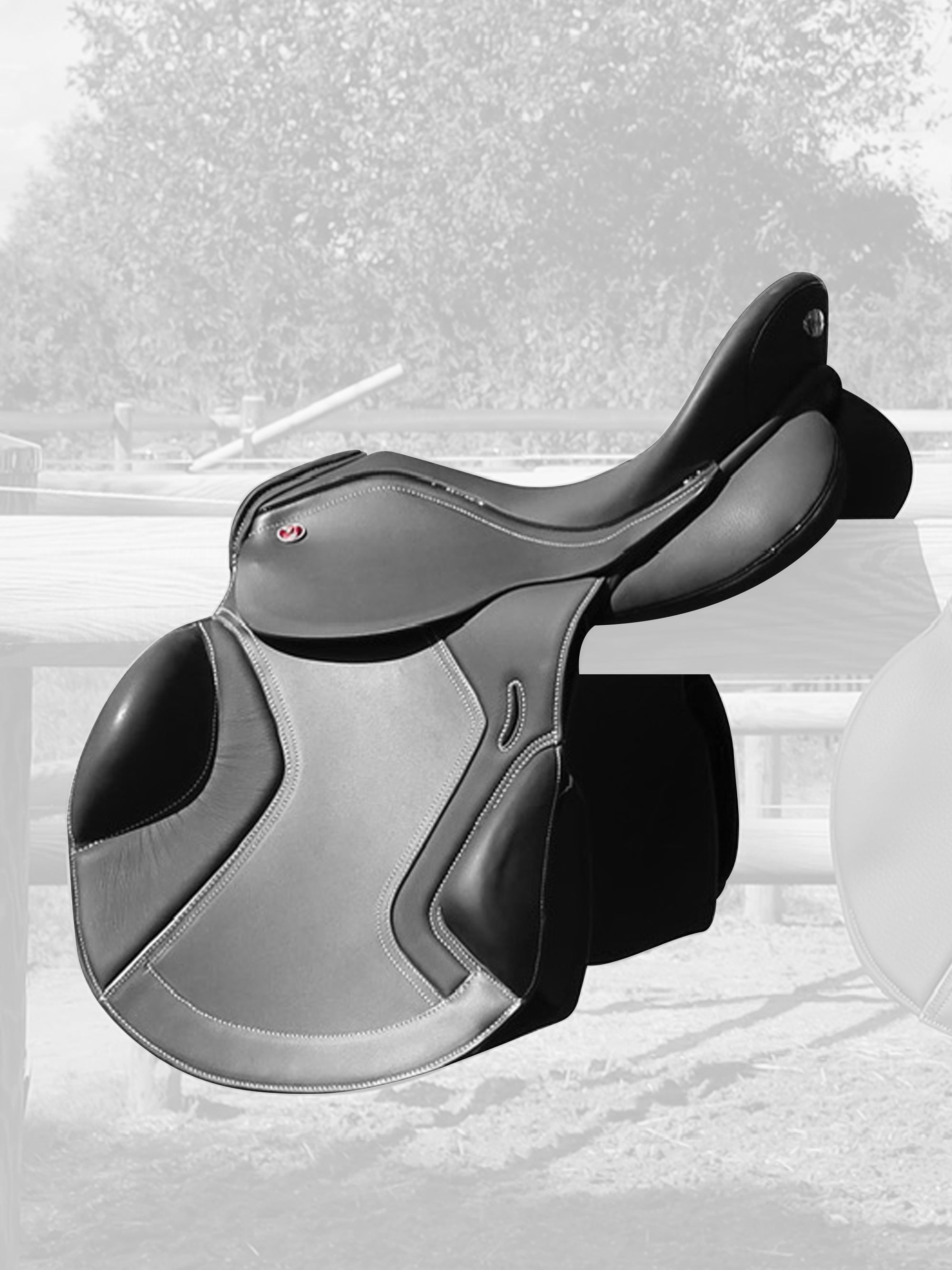 Springsattel Koof AT in Schwarz