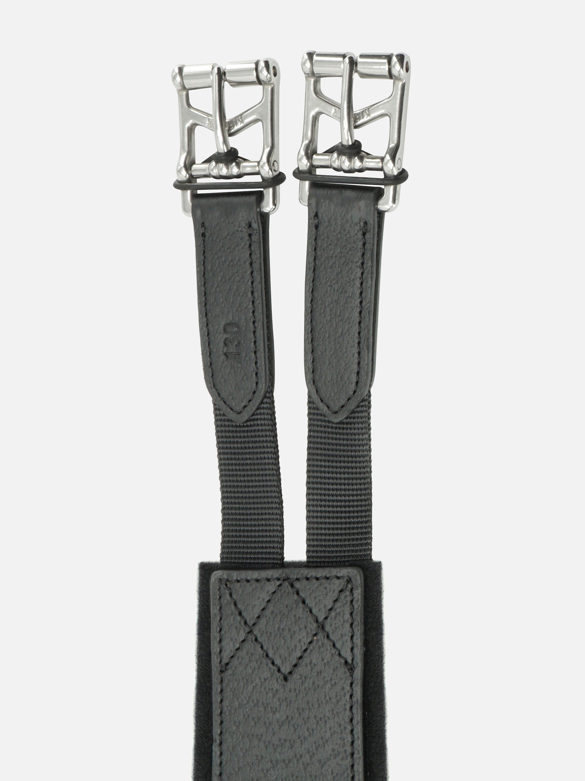 Detailfoto Langgurt Kieffer EquiConnect® ohne Elastik: hochwertige Rollschnallen aus Edelstahl mit Elastomerband