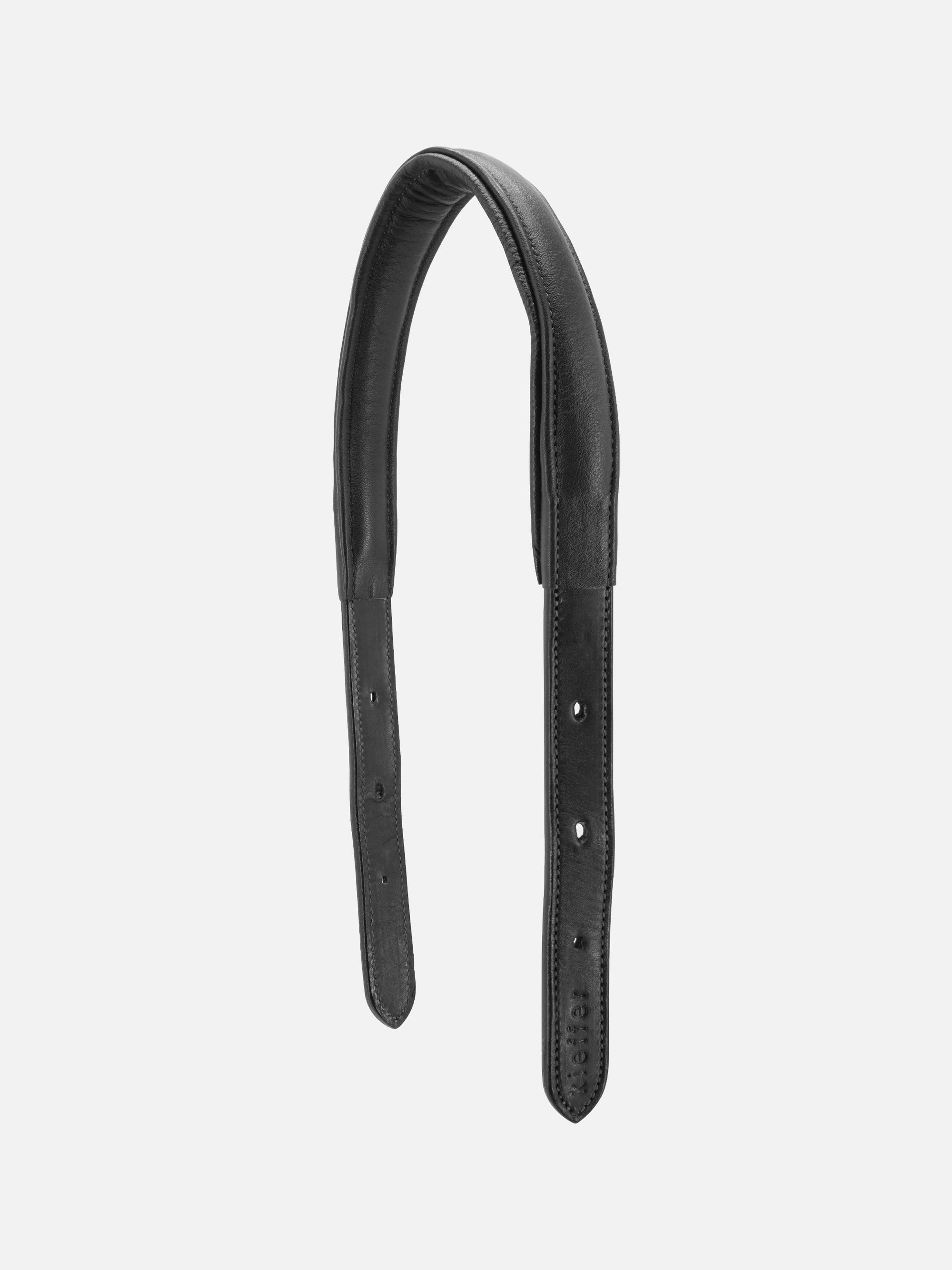Kopfstück für Lederstallhalfter Kieffer Ultrasoft® in Schwarz