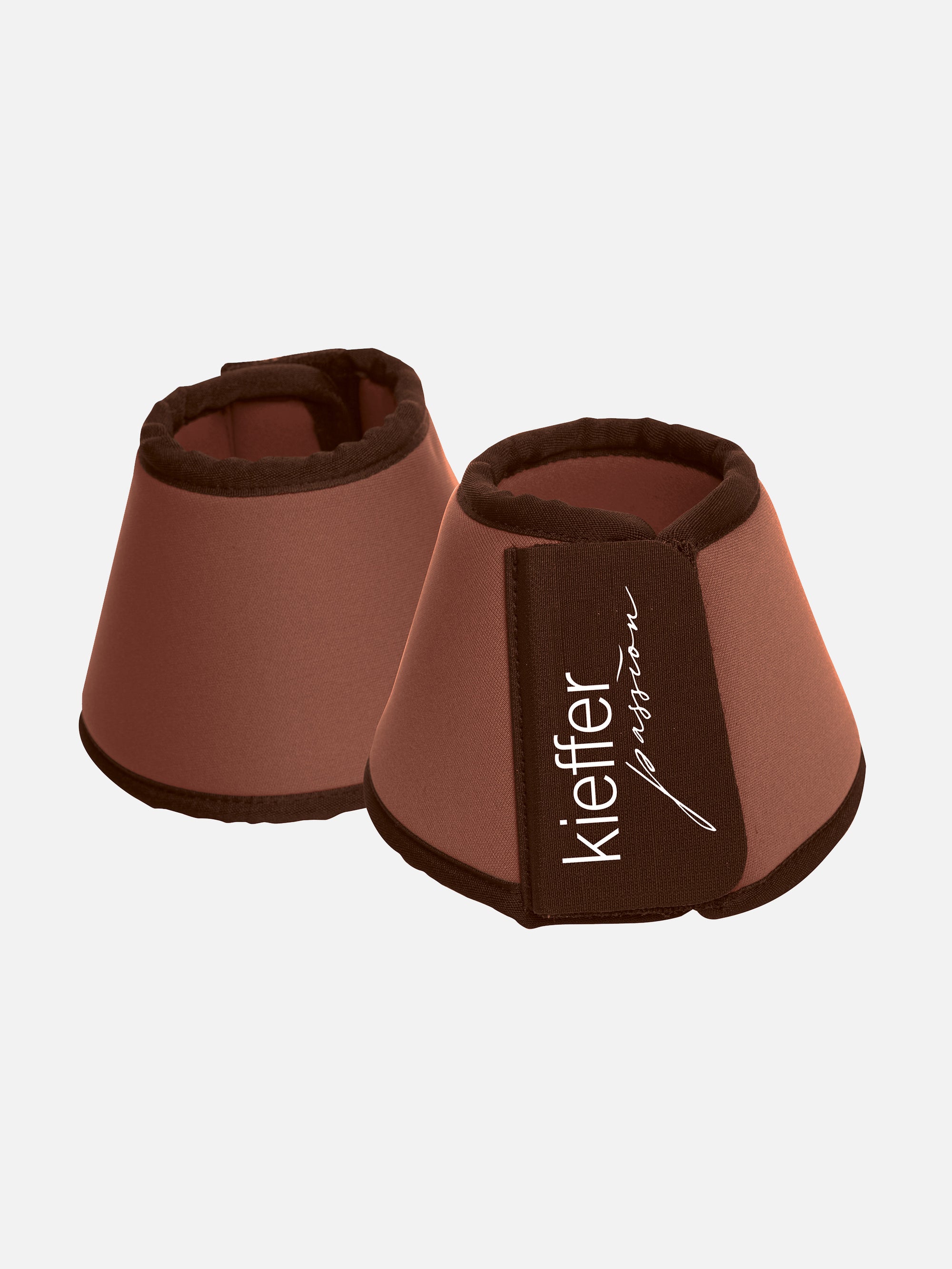 Hufglocke Passion in Braun mit praktischem Klettverschluss