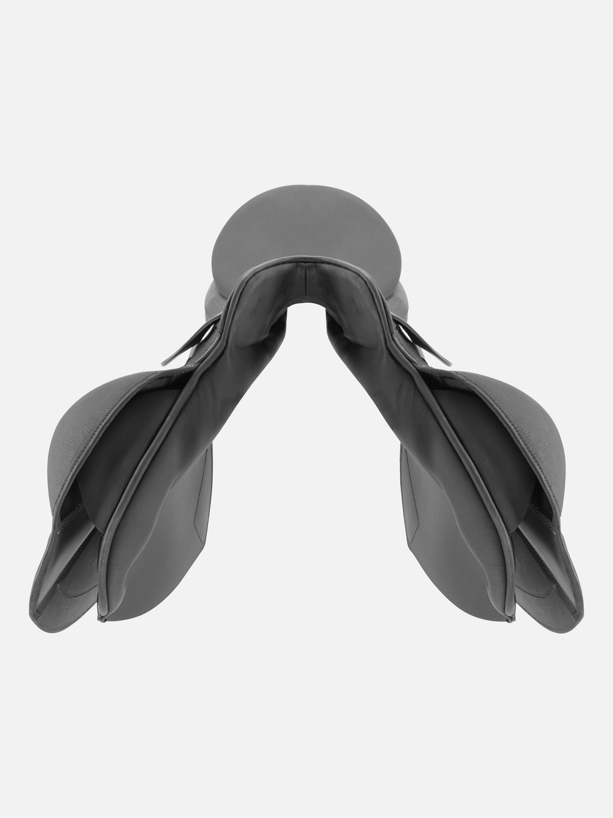 Vorderansicht Springsattel Koof AT in Schwarz