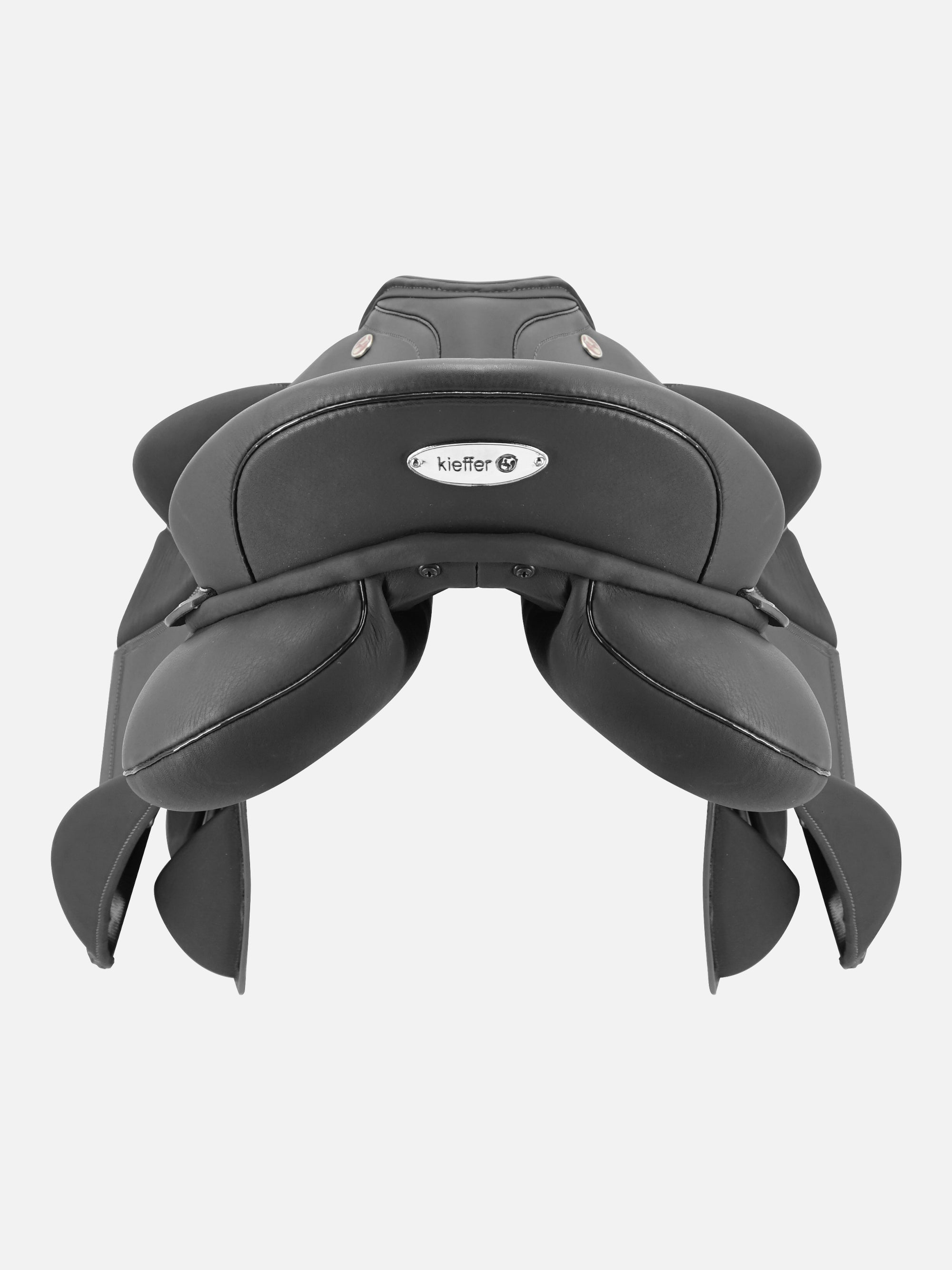 Rückansicht Springsattel Koof AT in Schwarz