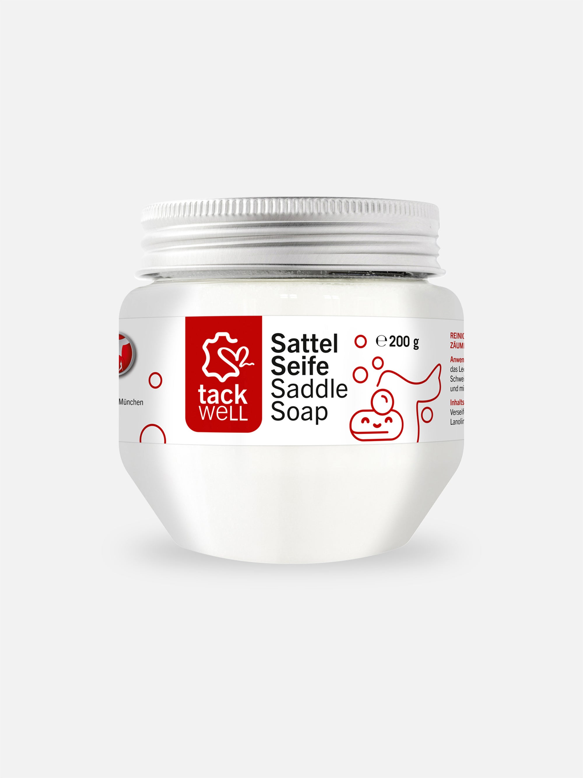 Sattelseife im 200 g Tiegel