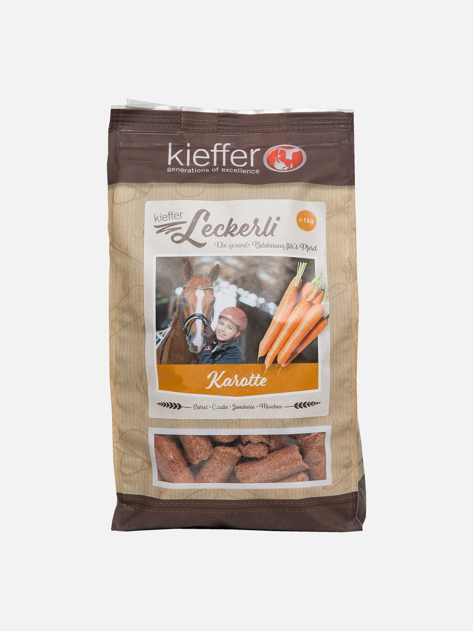 Leckerlis Karotte im 1 kg Beutel