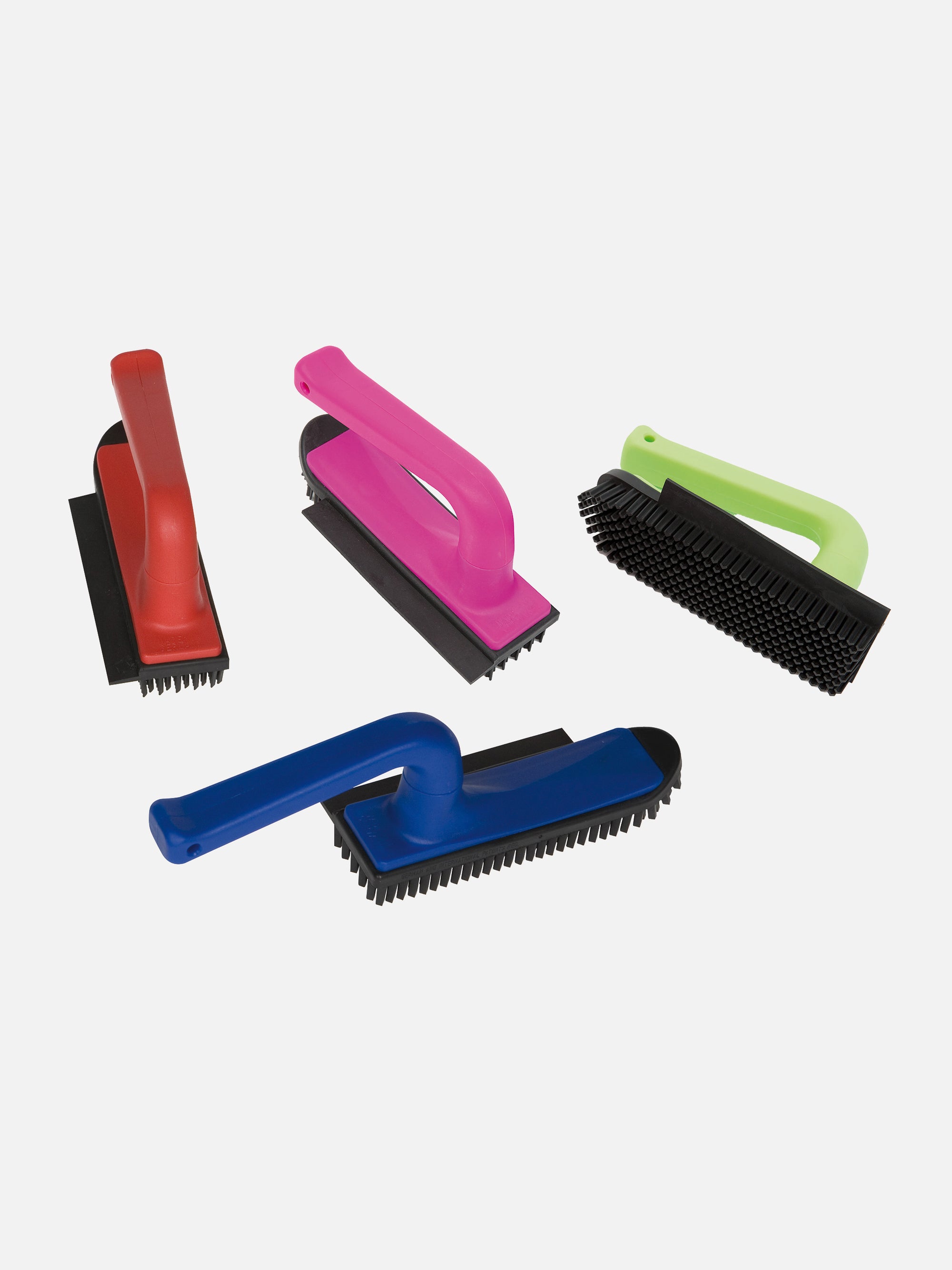 Putzwunder mit V-förmigen Gummiborsten, gemischte Farben