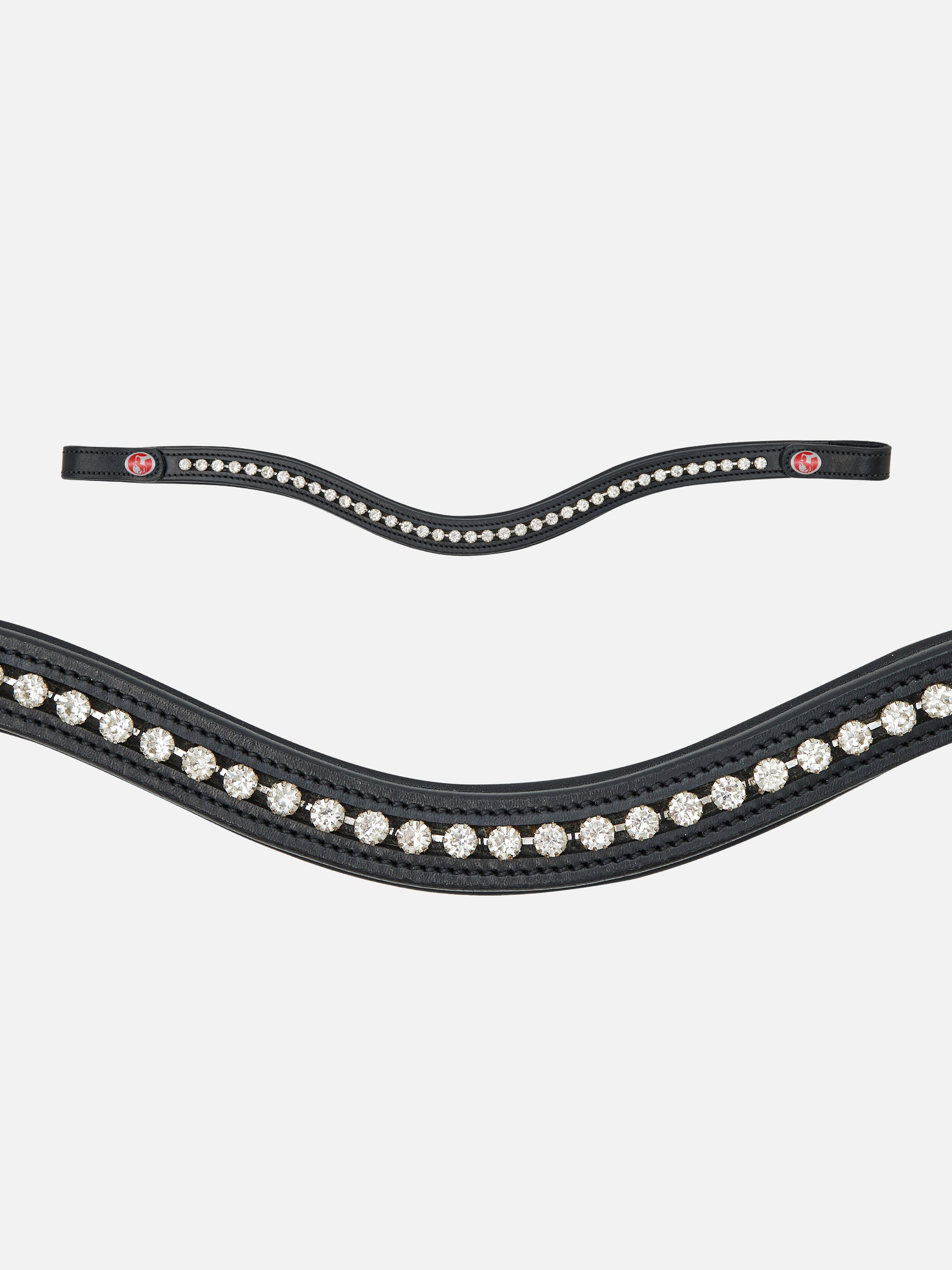 Stirnband Kieffer FlexiLoop® Large Crystal Clear mit 8 mm großen, weißen Kristallen