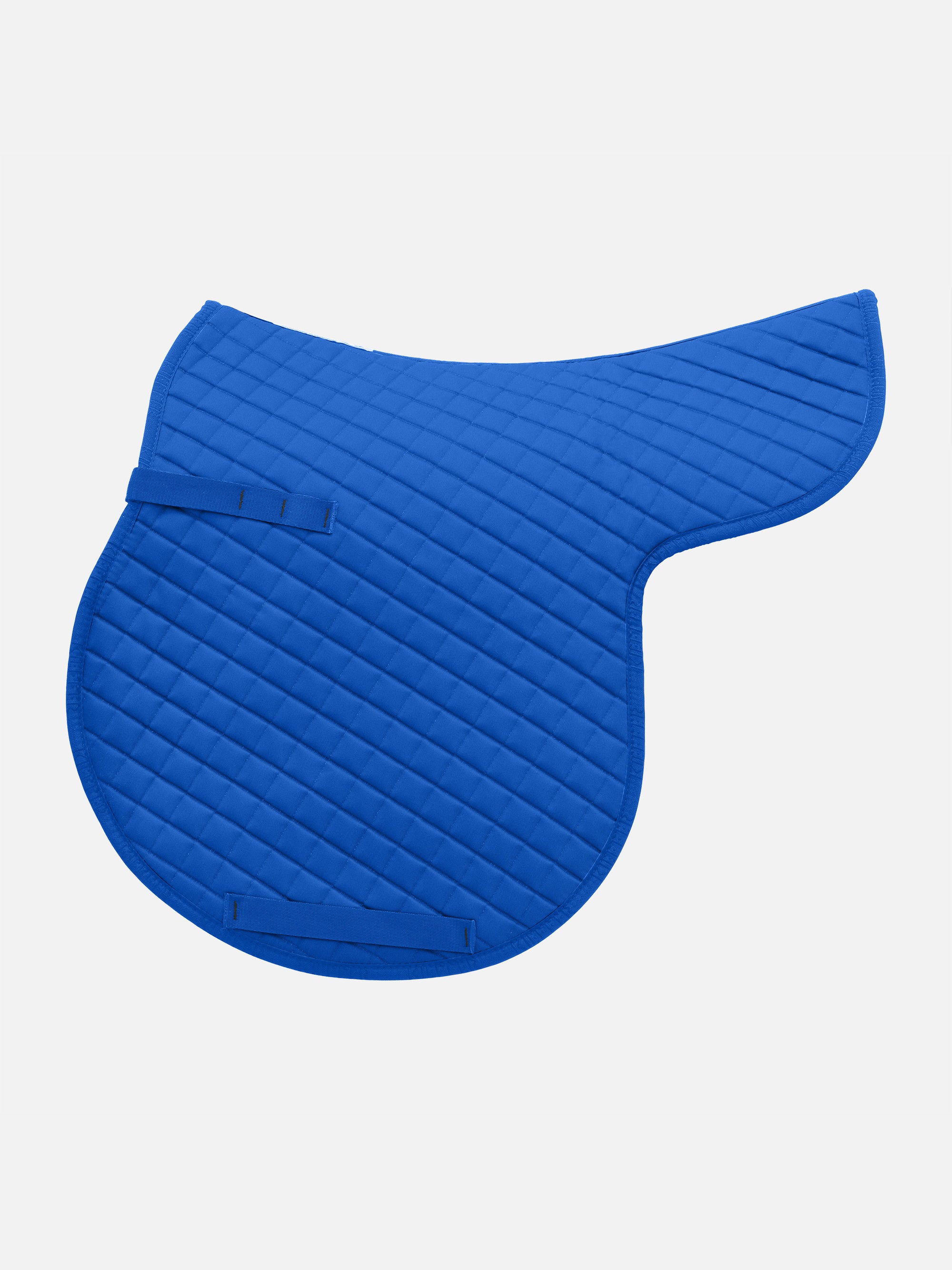 Molton-Satteldecke, Springausführung in Royalblau