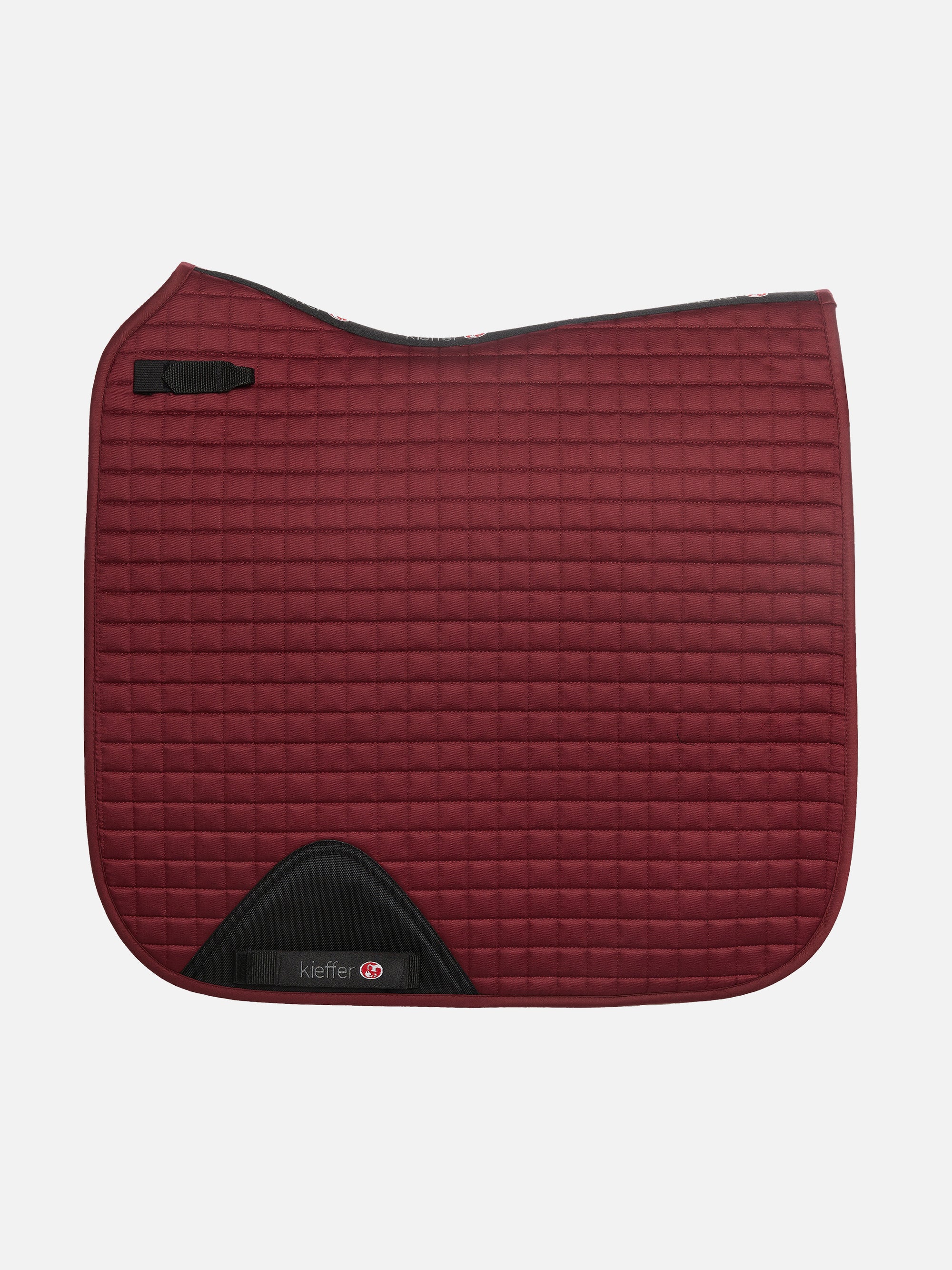 Schabracke Cotton Pro, Dressurausführung in Burgund