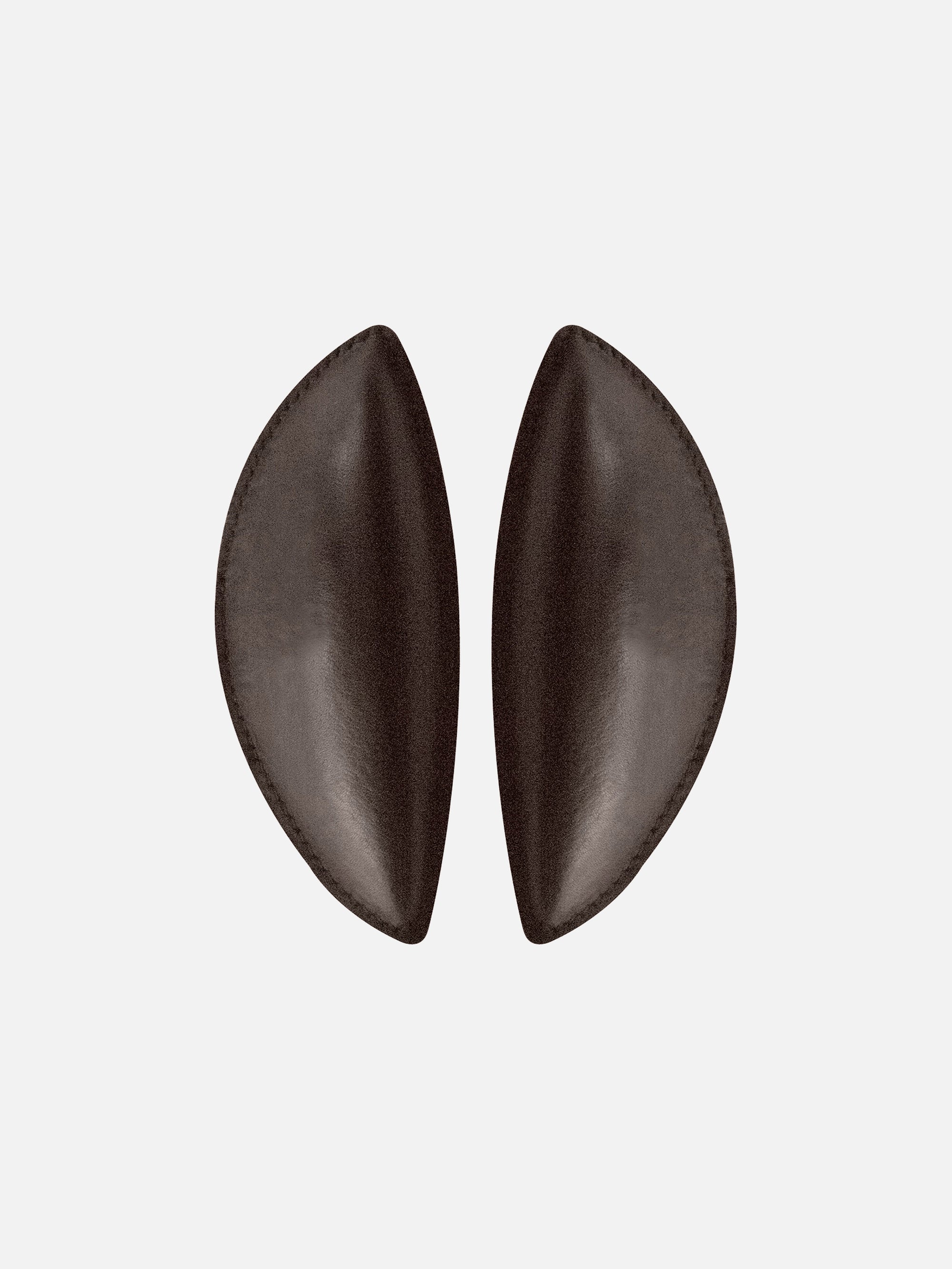 Kniepausche mit Klett, MT-003, klein, braun