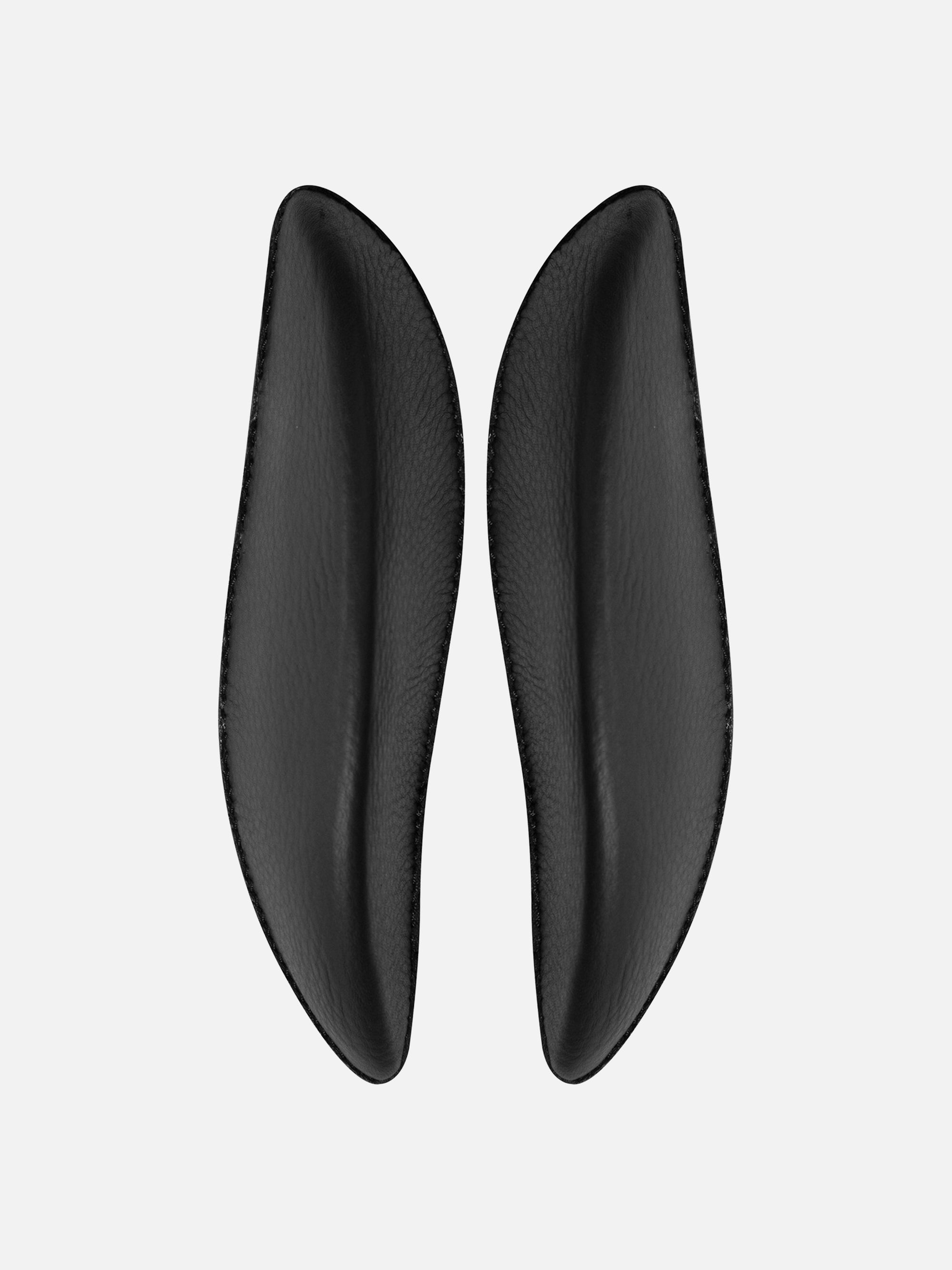 Kniepausche mit Klett, MT-024, groß, schwarz