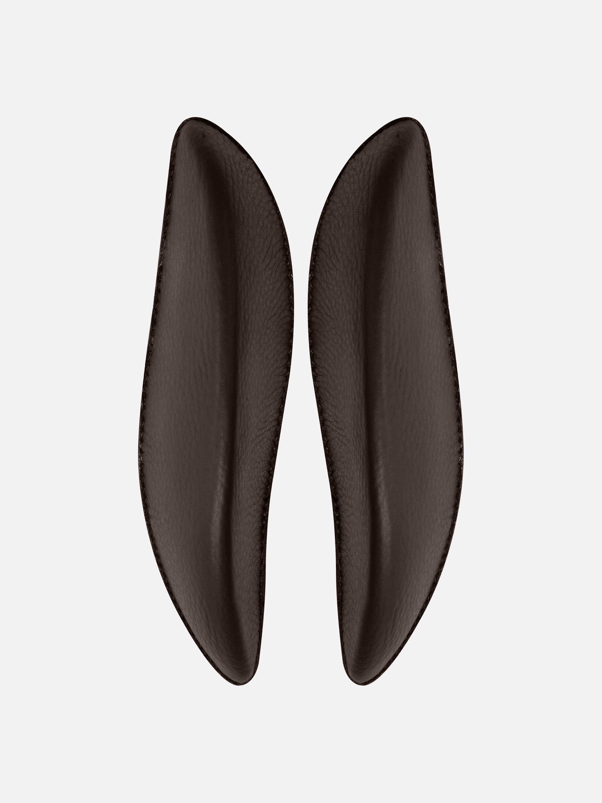 Kniepausche mit Klett, MT-024, groß, braun