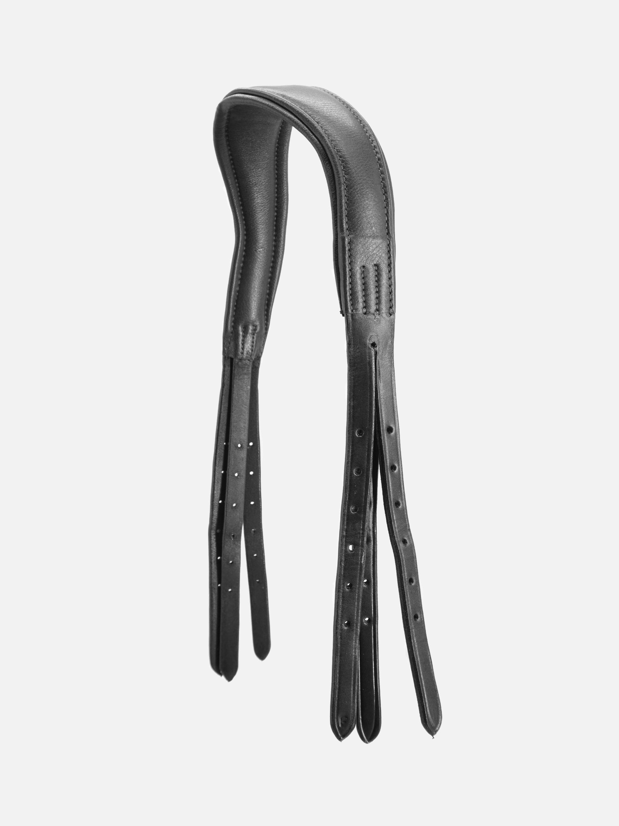 Kopfstück Kieffer Ultrasoft® Tara in Schwarz mit drei Strippen